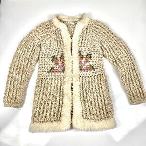 EUC RARE VTG 80s Andriano Chunky Knitted Sweater Size M 
BEAUTIFUL!